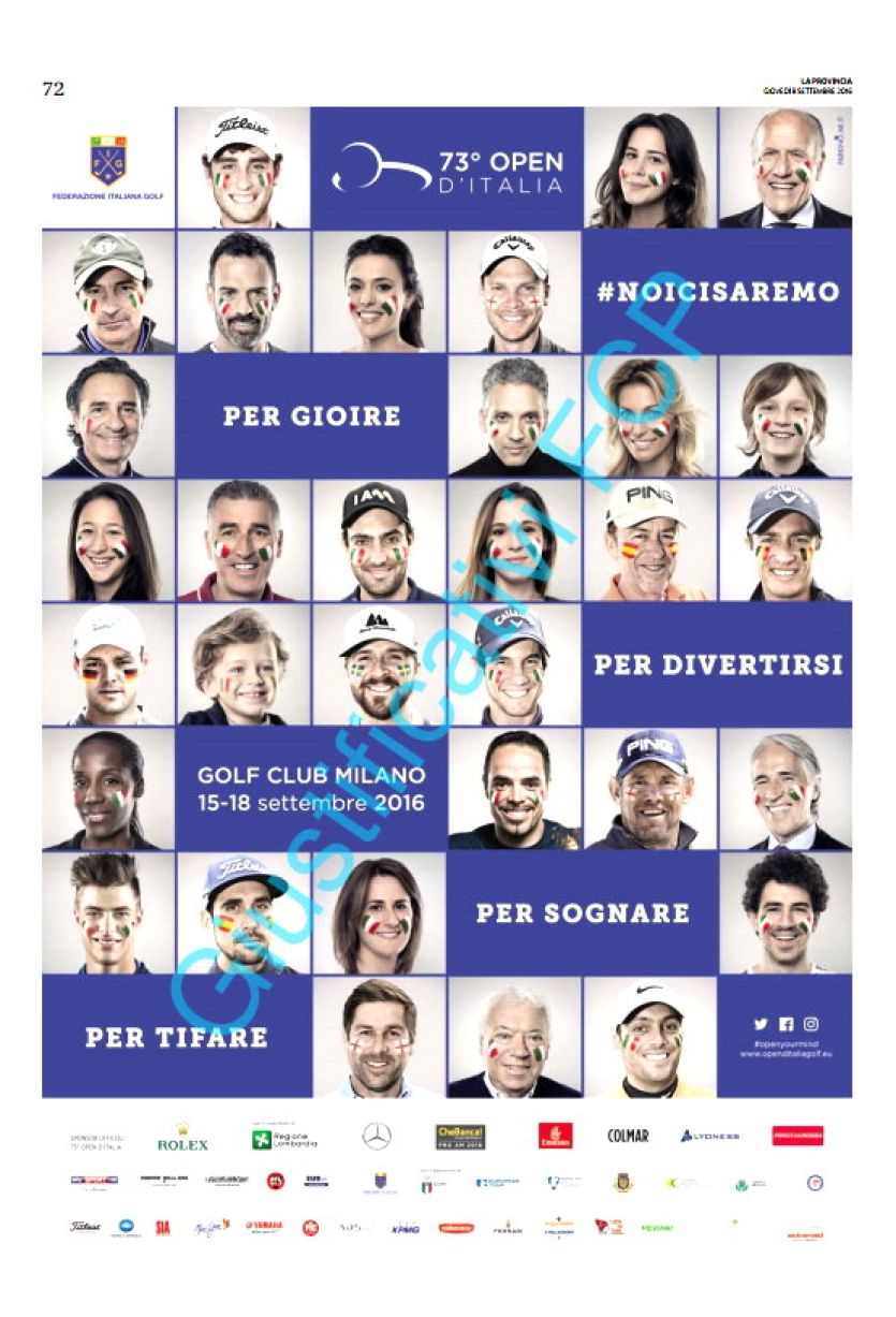 Campagna Golf Club Milano quotidiano La Provincia