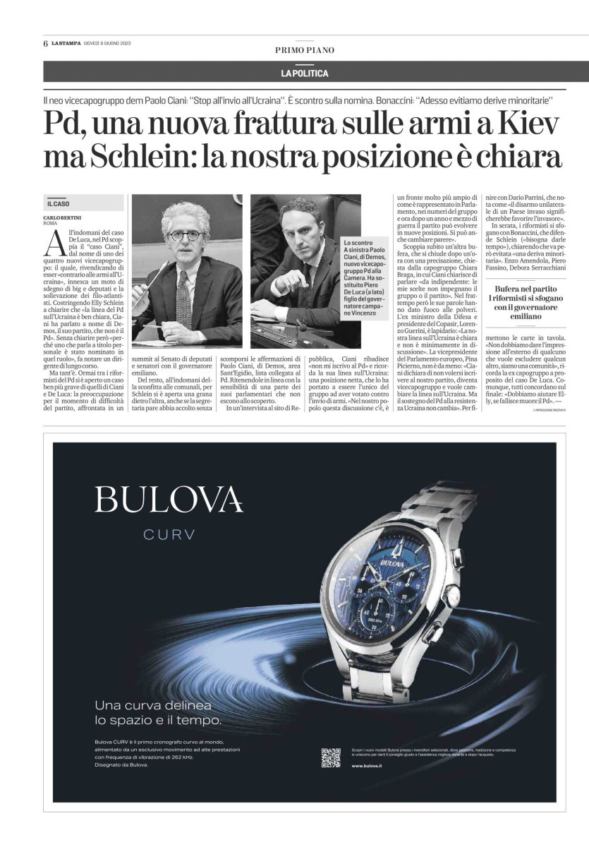 La Stampa - Bulova