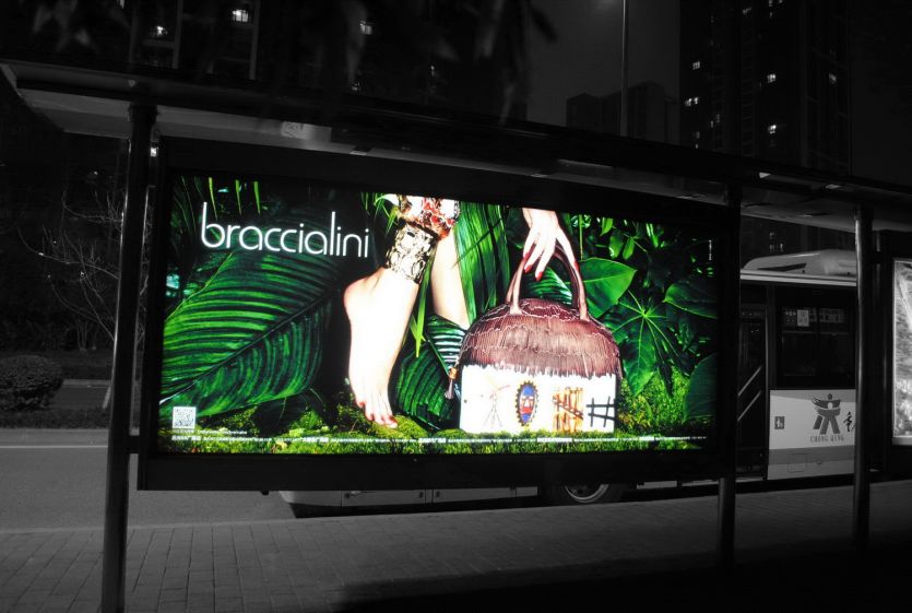 Campagna Braccialini Video Wall