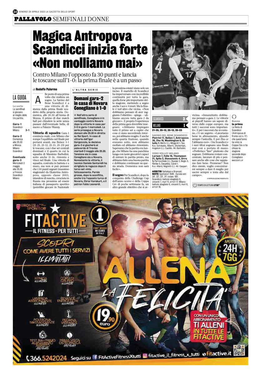 La Gazzetta dello Sport - Fitactive