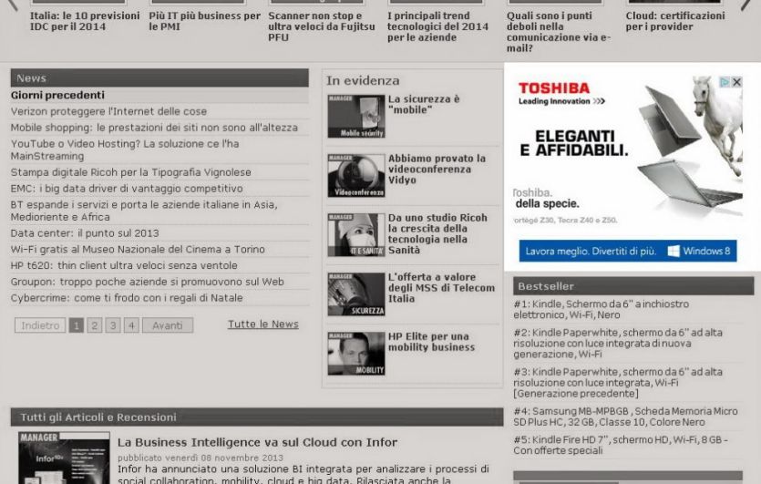 Campagna Toshiba Web