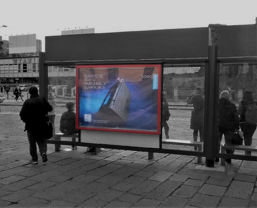 Campagna Lenovo pensiline