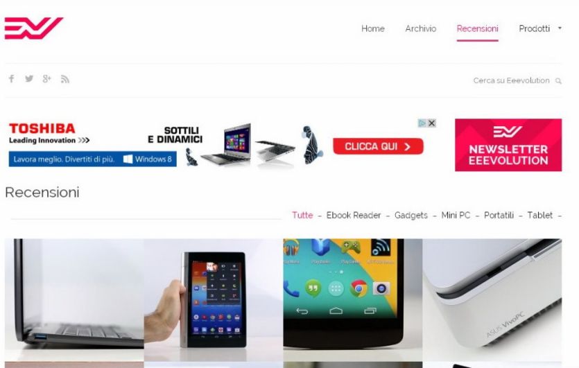 Campagna Toshiba Web