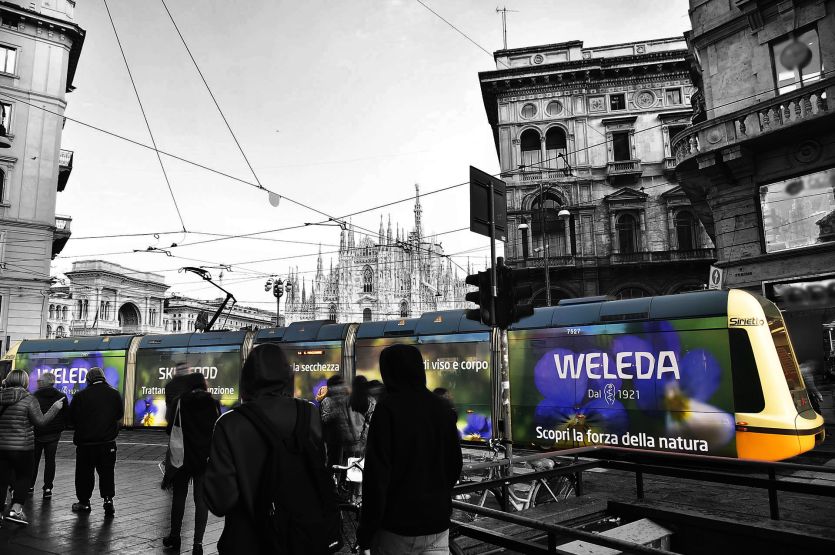 Campagna Weleda tram Sirietto