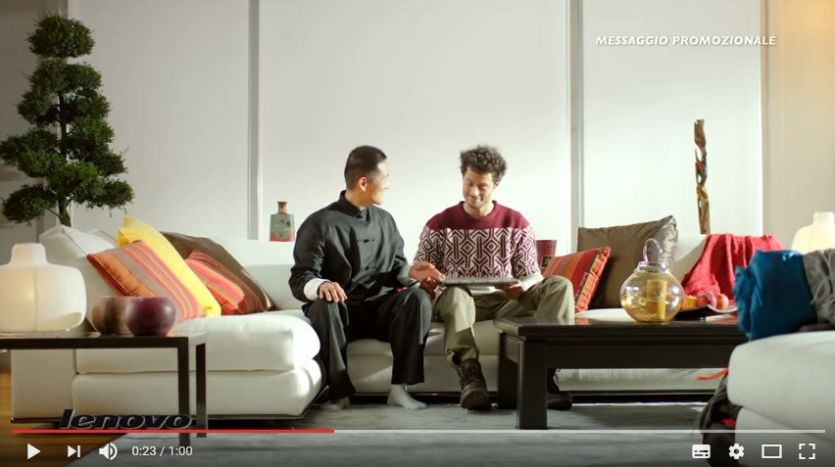 Campagna Lenovo Yoga Tab 3 TV Nazionale
