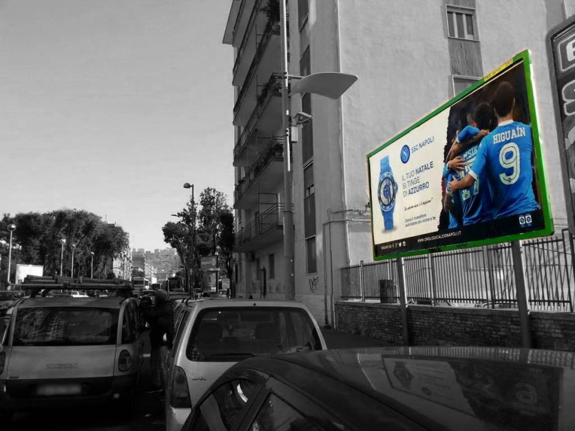 Campagna Ssc Napoli affissione