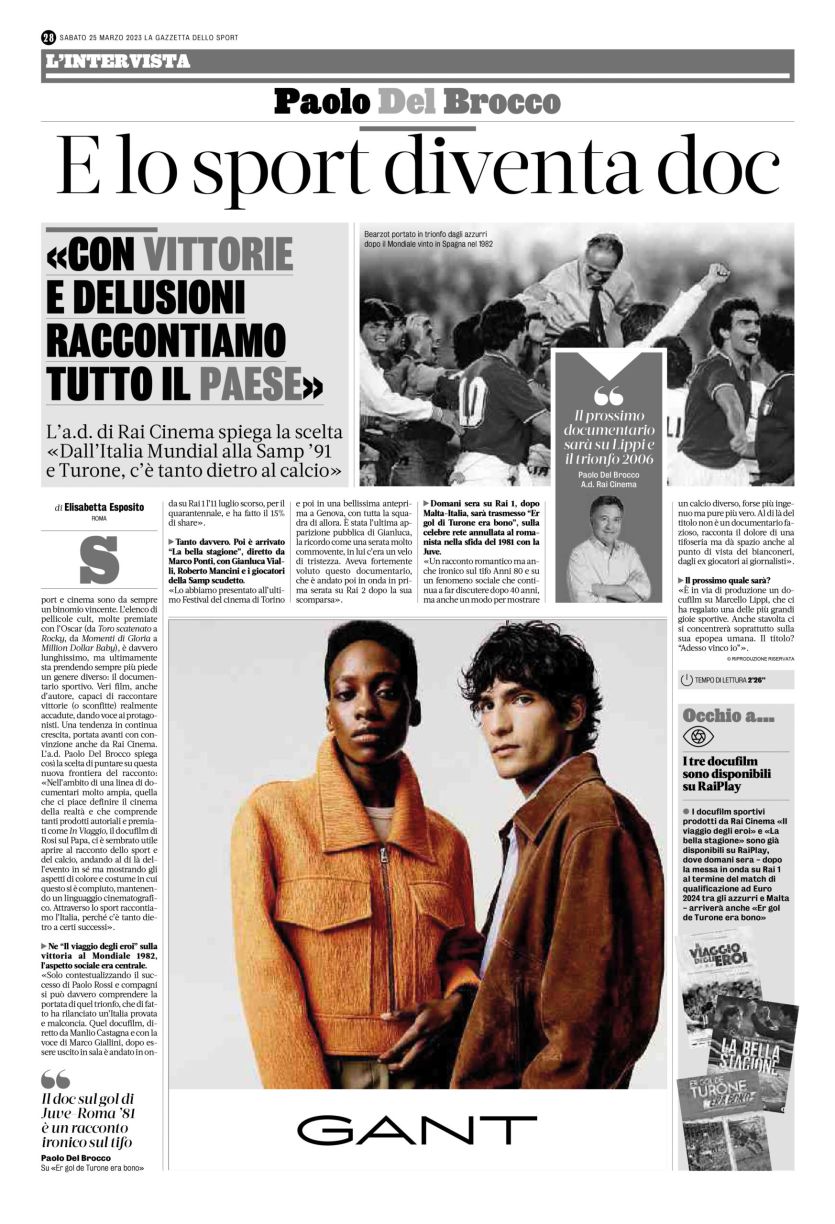 La Gazzetta dello Sport - Gant