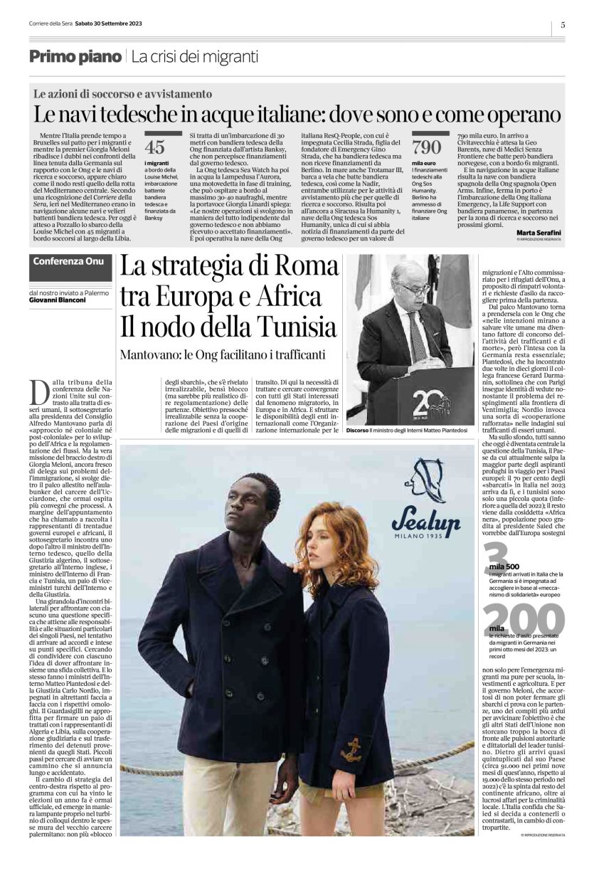 Corriere della Sera - Sealup